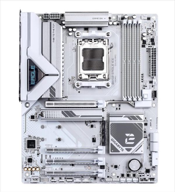 Mb am5 b850 eagle ice gigabyte 4xddr5 8200mhz (o.c), dp, hdmi, pci-ex16 5.0, pci-ex4 4.0,2xpci-ex1 3.0, 3xm.2, 4xsata3, 2.5gbe lan