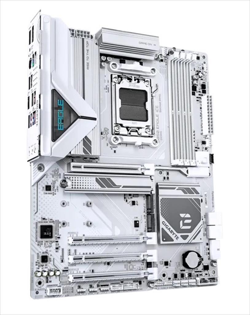 MB AM5 B850 EAGLE ICE GIGABYTE 4xDDR5 8200Mhz (O.C), DP, HDMI, PCI-Ex16 5.0, PCI-Ex4 4.0,2xPCI-Ex1 3.0, 3xM.2, 4xSATA3, 2.5GbE LAN - Image 2