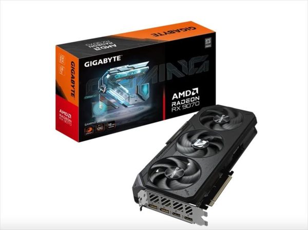 Vga gigabyte rx 9070 gaming oc 16gb gddr6, 2xdp, 2xhdmi, gv-r9070gaming oc-16gd