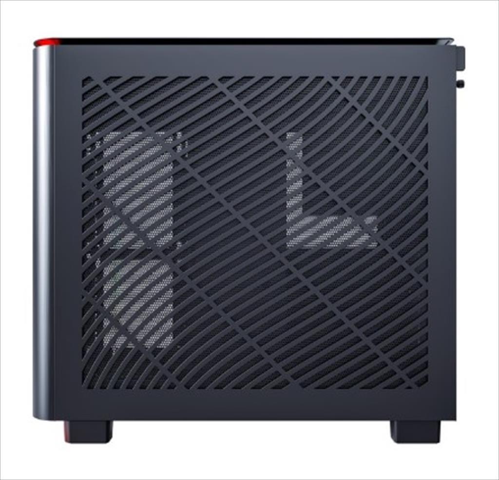 CASE MONTECH ATX Mid-Tower KING 95, x2 Tempered glass (one curved) + mesh Option, with ARGB Stripe, Black, KING95B - Image 5