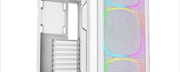 CASE MONTECH ATX SKY TWO GX ARGB w/Tempered glass, 3x140mm ARGB AX140 PWM fans, White, SKYTWOGXW