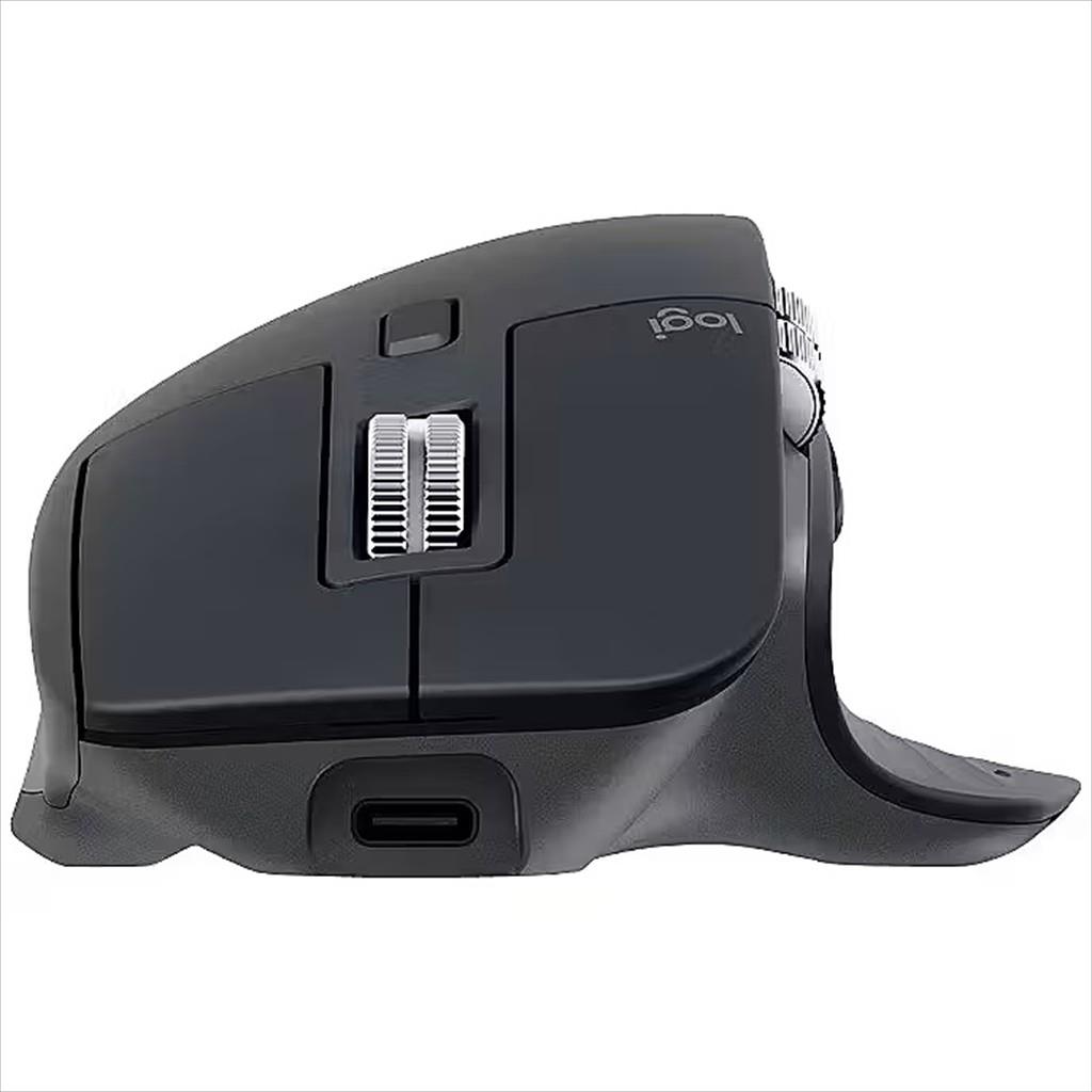 MOUSE WIRELESS USB LOGITECH MX Master 3S BUSINESS w/Bluetooth Multi-device, graphite, Logi Bolt, 910-006582 - Image 4