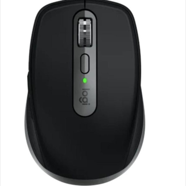 MOUSE WIRELESS LOGITECH MX Anywhere 3S for MAC w/Bluetooth Multi-device space grey, compatible with Bolt (not included), 910-006947