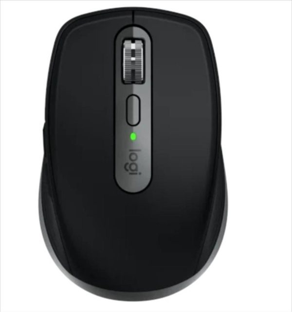 Mouse wireless logitech mx anywhere 3s for mac w/bluetooth multi-device space grey, compatible with bolt (not included), 910-006947