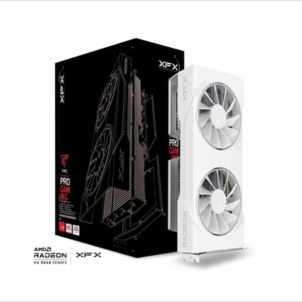 VGA XFX RX 9060 XT SWIFT OC WHITE EDITION 8GB GDDR6 2xDP, HDMI, RX-96TSW8GWQ