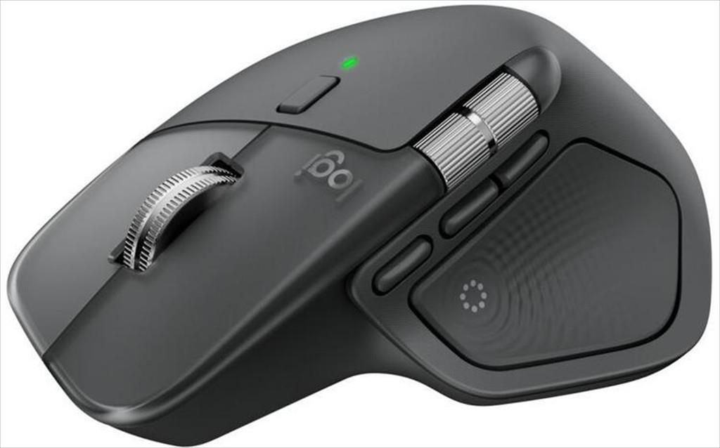 MOUSE WIRELESS USB LOGITECH MX Master 4 for Business w/Bluetooth Multi-device, graphite, Bolt, 910-007617 - Image 3