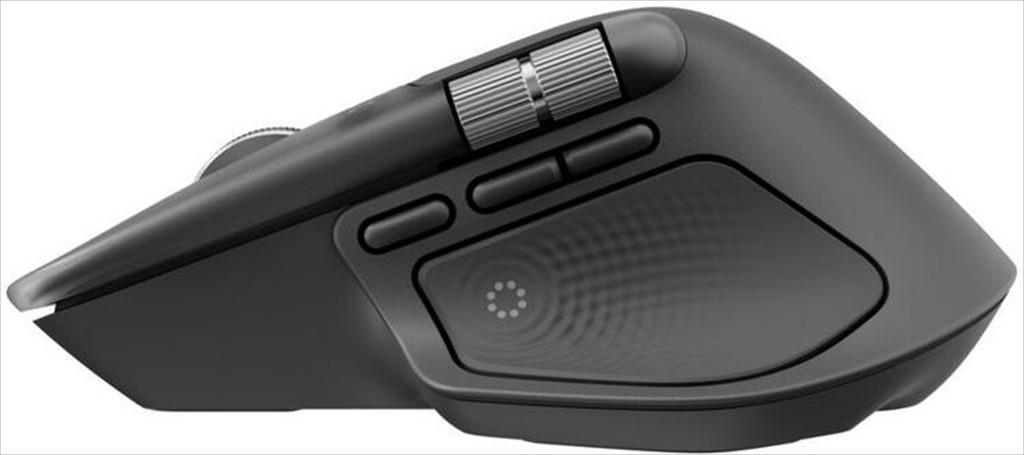 MOUSE WIRELESS USB LOGITECH MX Master 4 for Business w/Bluetooth Multi-device, graphite, Bolt, 910-007617 - Image 4