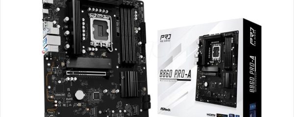 MB 1851 B860 PRO-A ASROCK, 4xDDR5 8666MHz(OC), PCIex16 5.0, PCIex4 4.0, 3xM.2, 4xSATAIII, HDMI, DP, 2.5G LAN, 90-MXBRN0-A0UAYZ