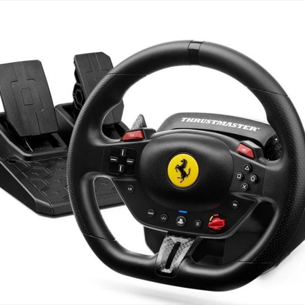 GAME WHEEL THRUSTMASTER T98 Ferrari 296 GTB, w/Pedals (PS4/PS5/PC),4160880