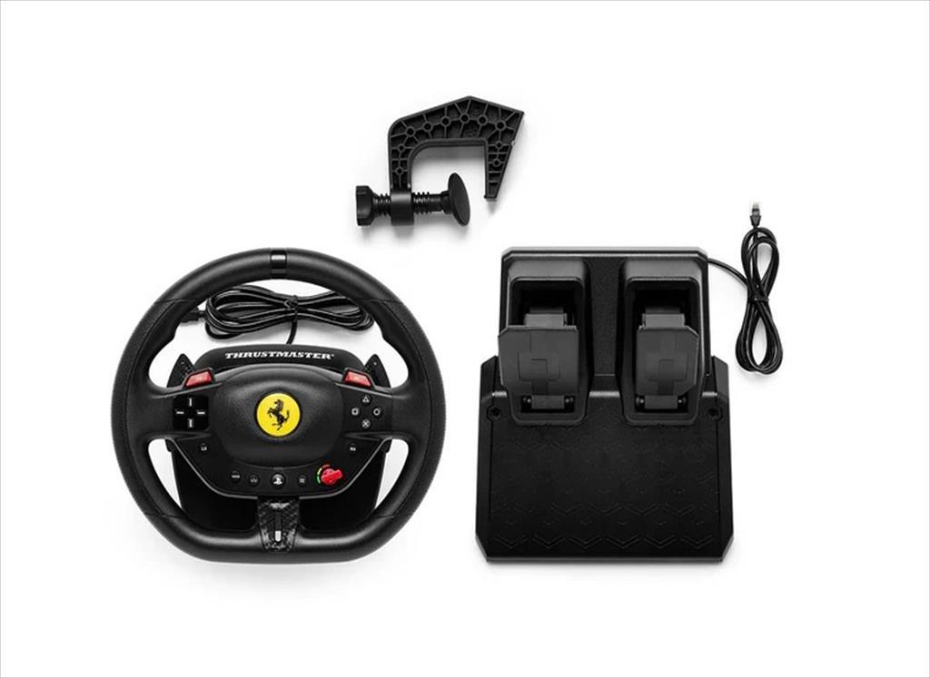GAME WHEEL THRUSTMASTER T98 Ferrari 296 GTB, w/Pedals (PS4/PS5/PC),4160880 - Image 2