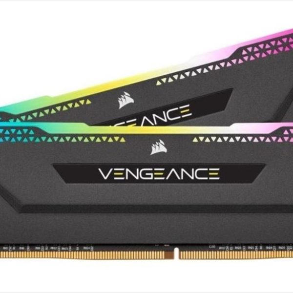 RAM DDR4 32GB (2x16GB) 3200MHz CORSAIR Vengeance RGB PRO, CMH32GX4M2E3200C16
