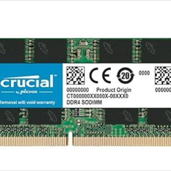 RAM SO DIMM DDR4 16GB 3200MHz CL22 CRUCIAL, CT16G4SFS832A