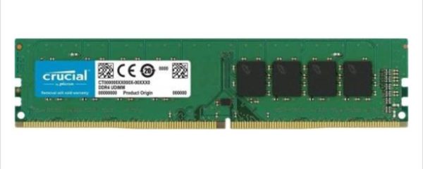 RAM DDR4 8GB 3200MHz CL22 CRUCIAL UDIMM, CB8GU3200