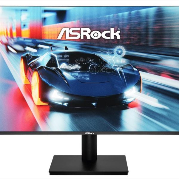 MONITOR 27" ASRock CL27FFB, Flat IPS, 1ms, 144Hz,  AMD FreeSync, 16:9, Full HD, HDMI, VGA, Tilt