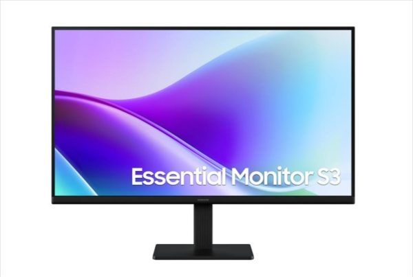 Monitor 27" samsung essential s3 s32gf, 120hz, fullhd (1920x1080), ips, 2xhdmi, black, ls27f320gauxen