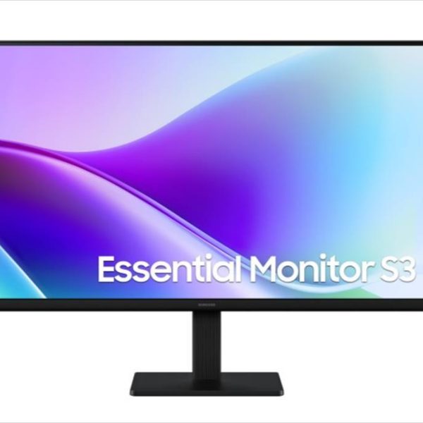 MONITOR 27" SAMSUNG ESSENTIAL S3 S32GF, 120Hz, FULLHD (1920x1080), IPS, 2xHDMI, Black, LS27F320GAUXEN