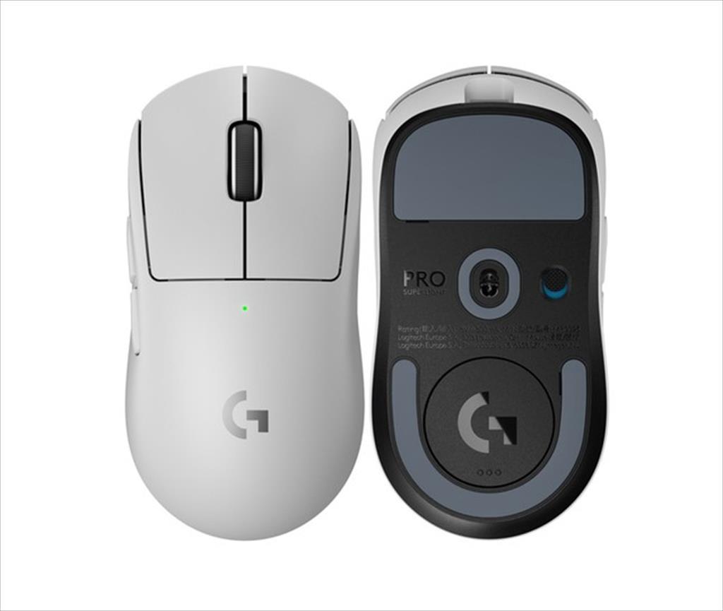 MOUSE WIRELESS USB LOGITECH G PRO X SUPERLIGHT 2C COMPACT (HERO 2 Sensor, Lightforce Switches) White 910-007538 - Image 3