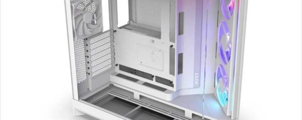 CASE NZXT ATX Mid-Tower H9 FLOW RGB (2025) w/2xWINDOWS + Top MESH, F420 RGB Core single-frame fan,F120Q (CV) fan, USB-C 3.2, 2xUSB-A 3.2, White CM-H92FW-R1