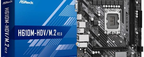 MB 1700 H610M-HDV/M.2 R2.0 ASROCK, 2xDDR4 3200MHz, M.2, VGA,HDMI, DP PCIex16 4.0, 1xPCIex1 3.0, 4xSATAIII, 2xUSB3.2Gen1, Gigabit LAN
