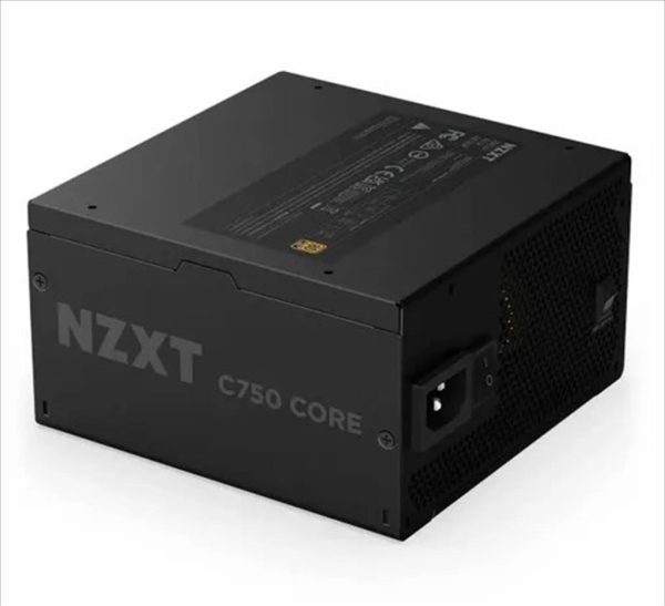 Psu 750w nzxt c750 core 80+ gold atx 3.1, w/pcie 5.1, full modular pa-7g3bb-eu
