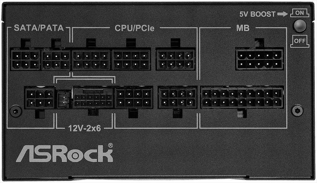 PSU 1000W ASROCK Phantom Gaming 80+ GOLD ATX 3.1& PCIe5.1,FULL-MODULAR, PG-1000G - Image 5