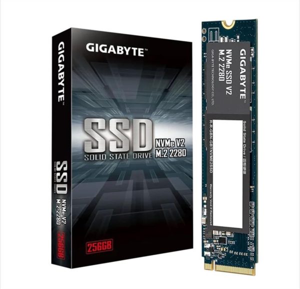 Ssd m.2 256gb gigabyte, nvme v2,  1.900/1.200mb/, g3nvmev2256g