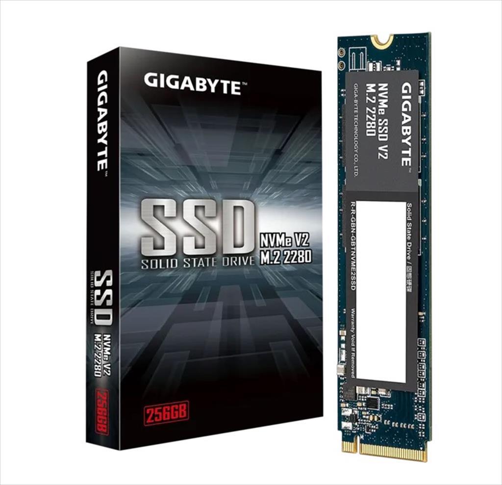 SSD M.2 256GB GIGABYTE, NVMe V2, 1.900/1.200MB/, G3NVMEV2256G