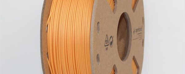 FILAMENT FOR 3D PRINTER PLA PLUS 1,75mm 1kg GEMBIRD Gold, 3DP-PLA+1.75-02-GL