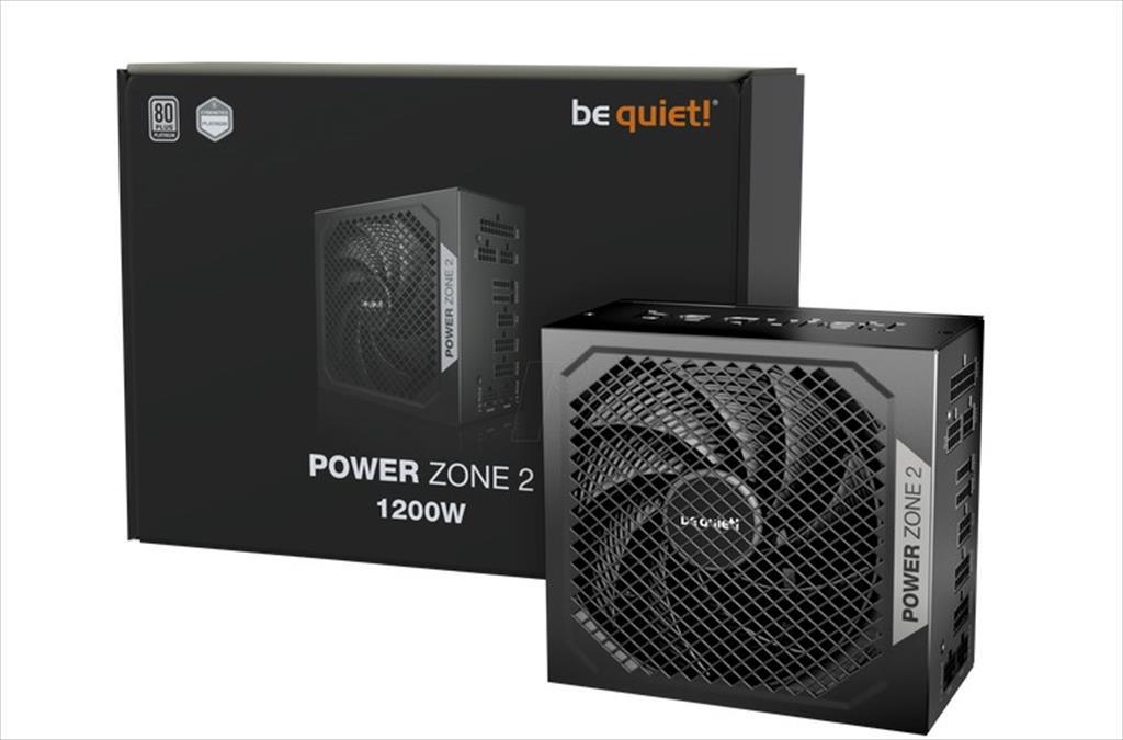 PSU 1200W BE QUIET! POWER ZONE 2 80 Plus PLATINUM FULL MODULAR, w/ 90° angled 12V-2x6, BP030EU - Image 4