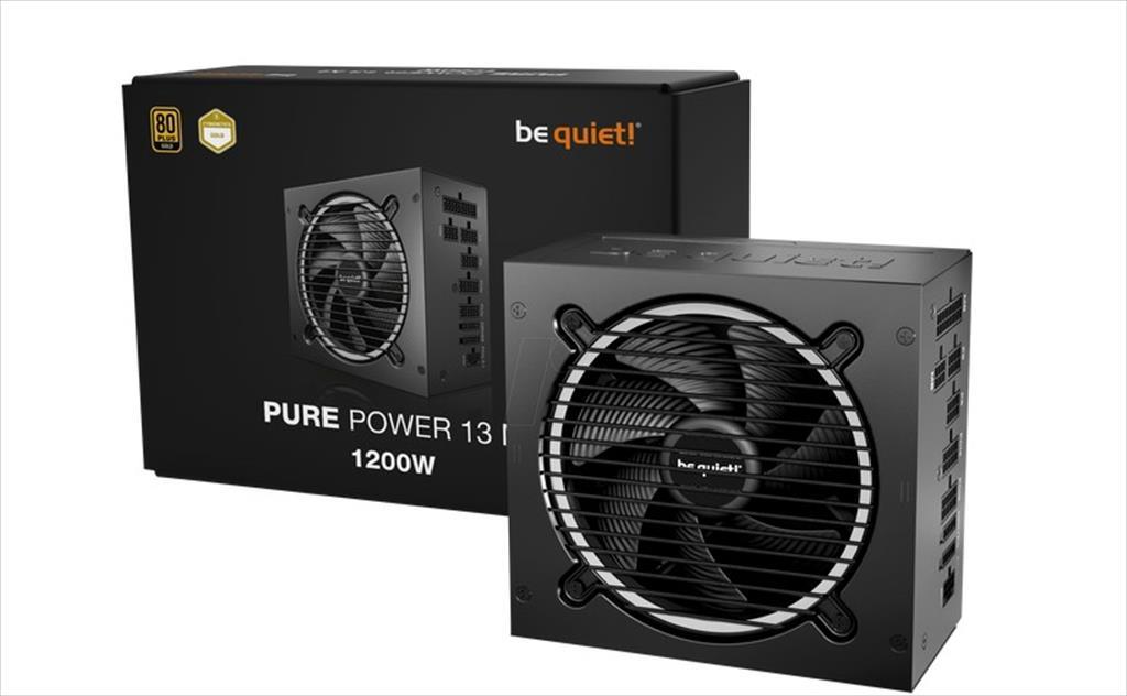 PSU 1200W BE QUIET! PURE POWER 13 M w/PCIe 5.1, 80 Plus GOLD FULL MODULAR, BP029EU - Image 2