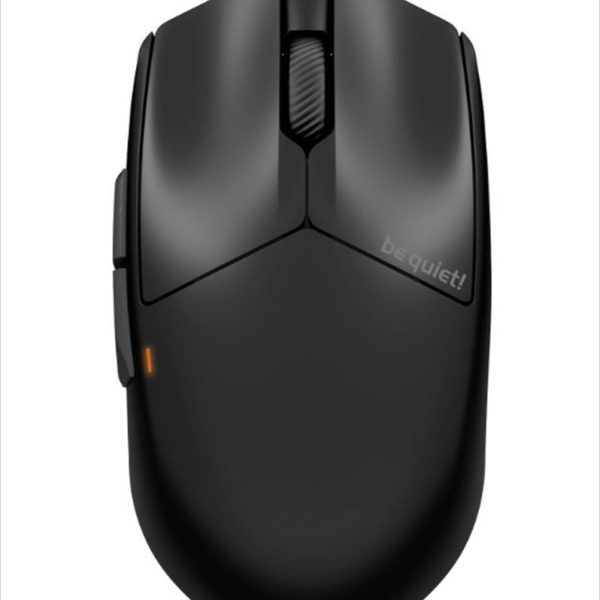MOUSE WIRELESS USB BE QUIET! DARK PERK SYM (PixArt PAW3950 sensor), Symmetrical shape, 32000 DPI, 55 g, 8K polling rate, 2.4GHz, PTFE glide skates, Black, BM008