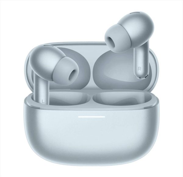 Earphones wireless xiaomi redmi buds 8 pro bluetooth w/microphone, glacier blue, bhr08gmgl