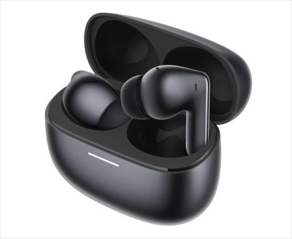 Earphones wireless xiaomi redmi buds 8 pro bluetooth w/microphone, osidian black, bhr08gogl