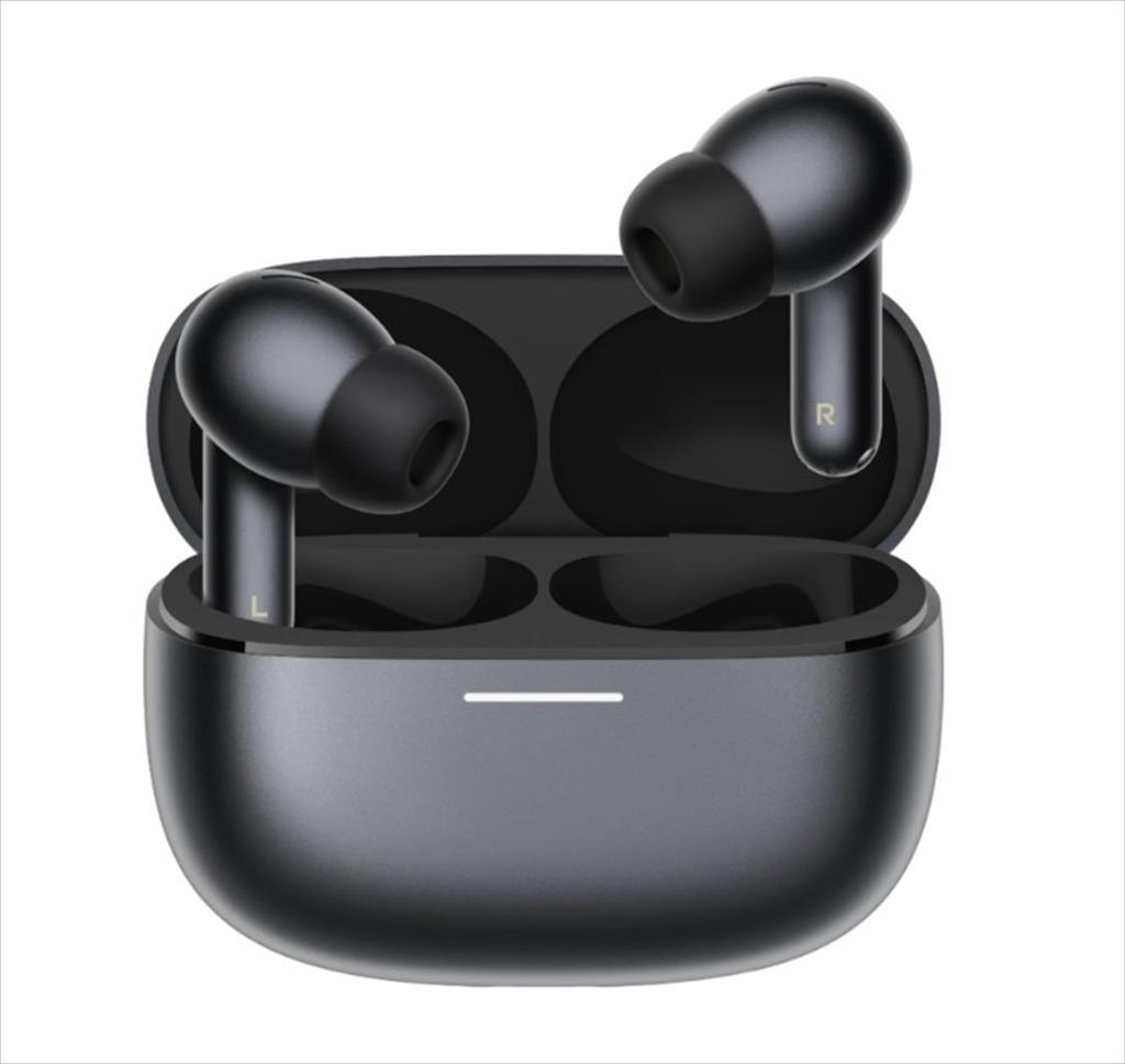 EARPHONES WIRELESS XIAOMI Redmi Buds 8 PRO BLUETOOTH w/microphone, OSIDIAN BLACK, BHR08GOGL - Image 2
