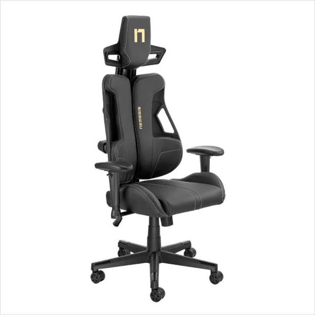 GAMING CHAIR NITRO CONCEPTS NEMESIS GENX ELITE, Black, 4293274 - Image 2
