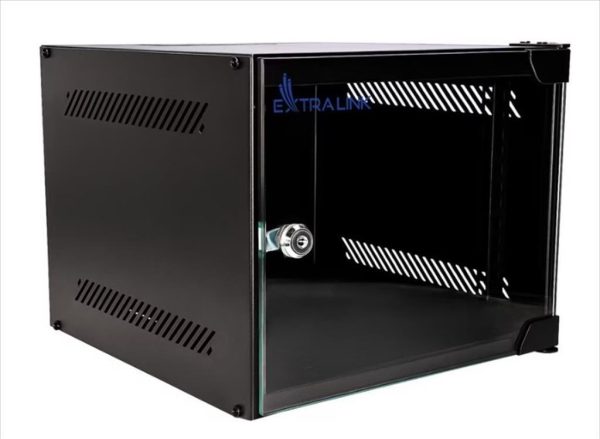 Net rack cabinet 4u 280x310 extralink, wall-mounted rackmount