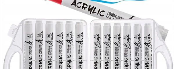 ACRYLIC MARKER SET EXTRALINK (12 colors)