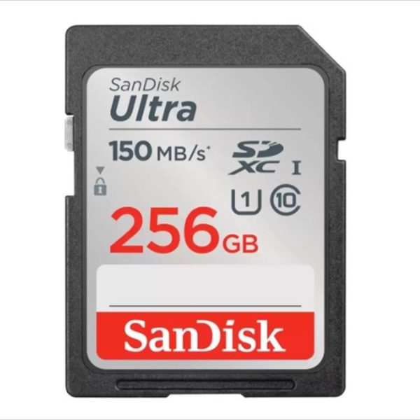 MEMORY CARD SANDISK SDXC 256GB ULTRA 150MB/s  SDSDUNC-256G-GN6IN