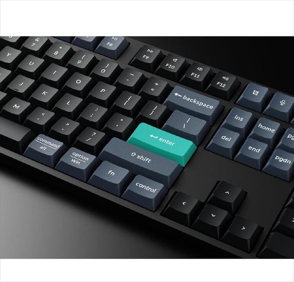 KEYBOARD WIRELESS KEYCHRON B36 SCISSOR MECHANISM FULL SIZE Multi-Device (Wired, 2.4Ghz,Bluetooth), Deel Black, B36-K9 - Image 2