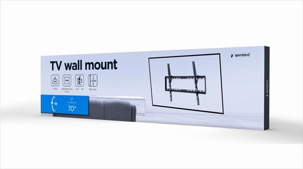 TV WALL MOUNT 37-70" 35kg  GEMBIRD, Fixed, WM-70T-03 - Image 2