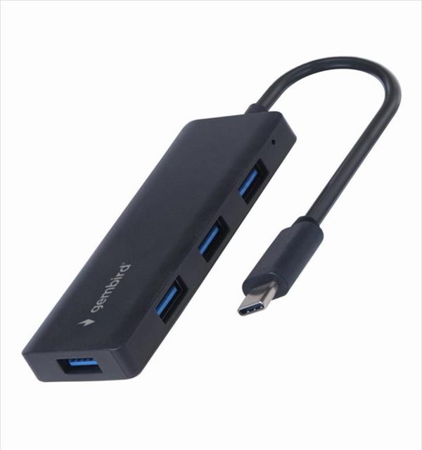 Usb hub type-c 4port, gembird, uhb-cm-u3p4-02