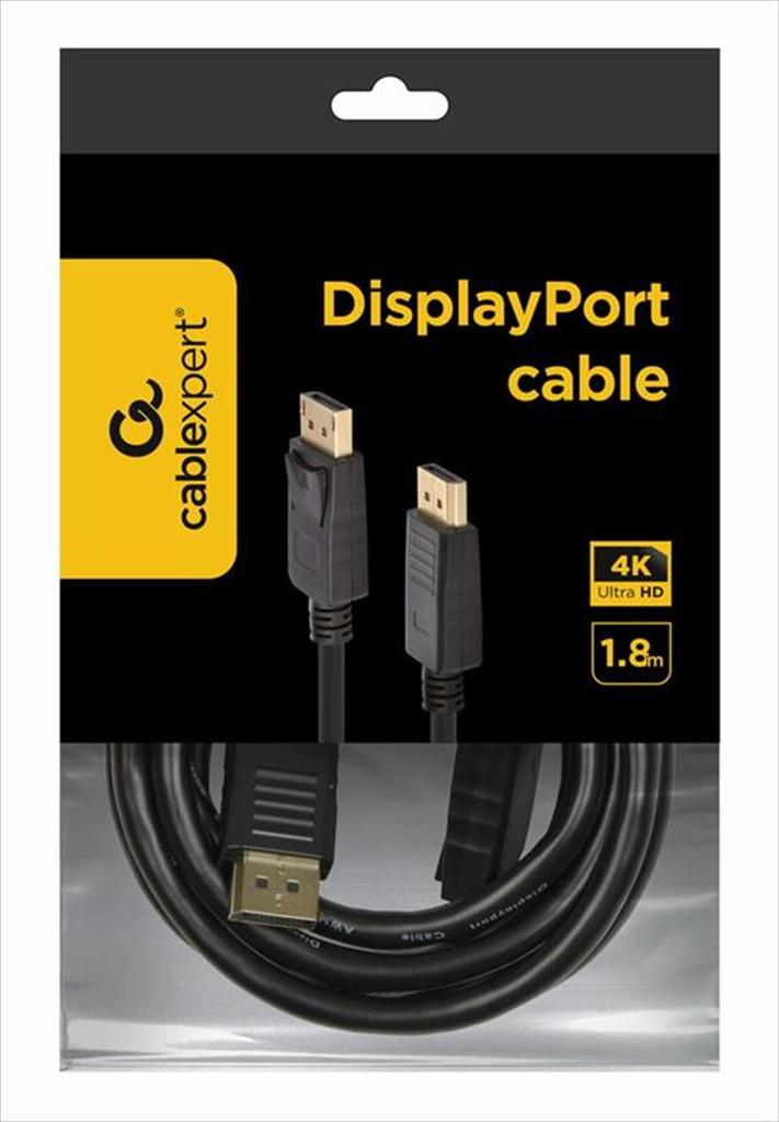 CABLES MONITOR DP M-M 1.8M CABLEXPERT CC-DP2-6 - Image 2