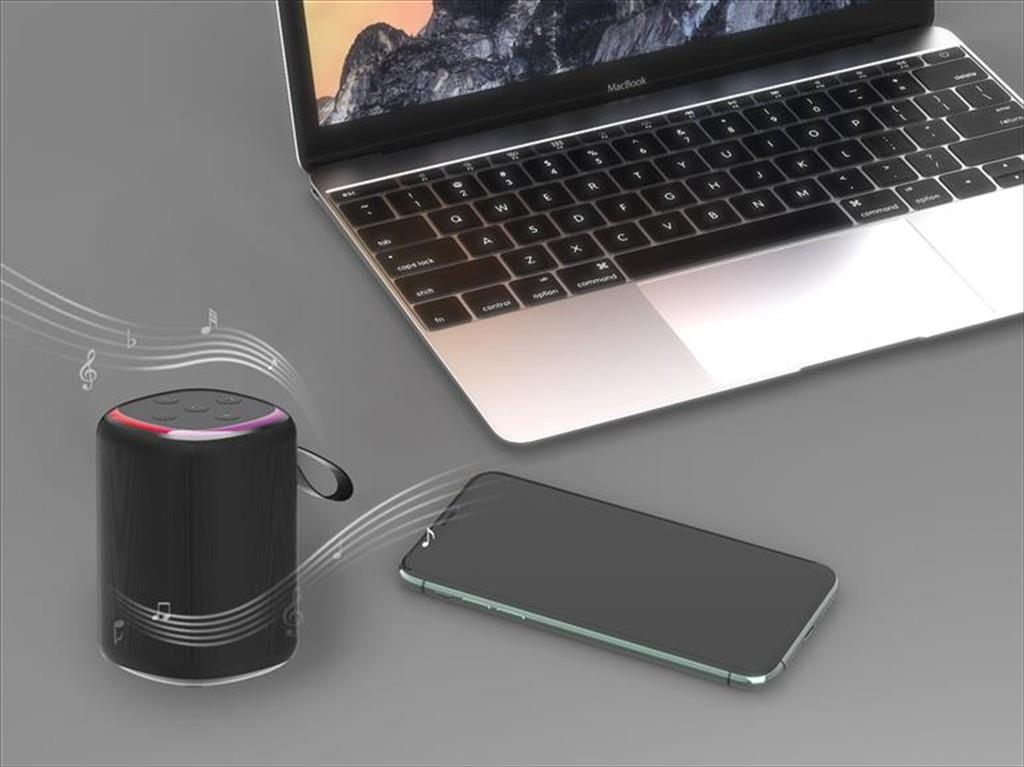 SPEAKERS BLUETOOTH GEMBIRD SPEAKER LED, 3W, USB Type-C, SPK-BT-LED-08S - Image 3