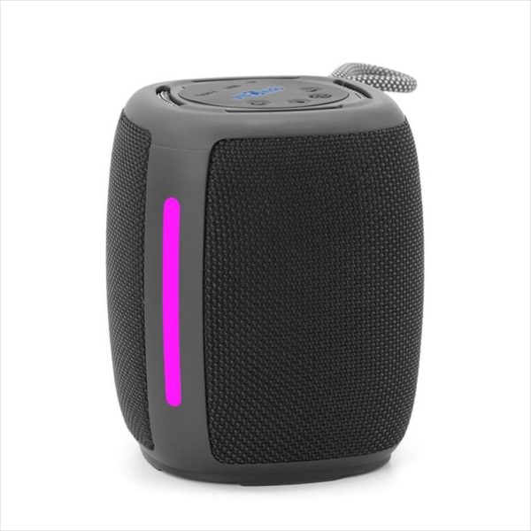 SPEAKERS BLUETOOTH GEMBIRD SPEAKER LED, 5W, USB Type-C, SPK-BT-LED-03-BK