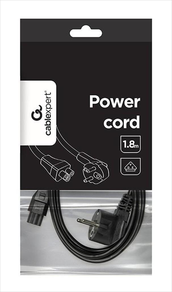 CABLES POWER 3-Prong, 1.8m, GEMBIRD, PC-186-ML12 - Image 3