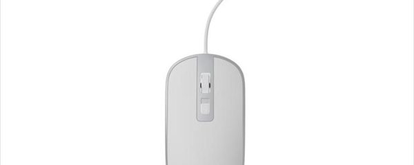 MOUSE WIRED USB GEMBIRD, 1200DPI, white/silver, MUS-4B-06-WS