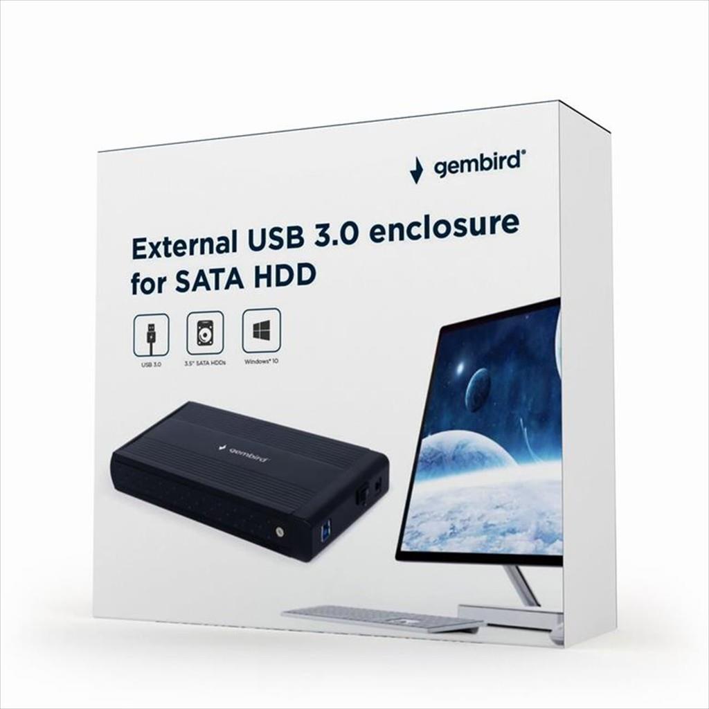 ENCLOSURE 2.5" USB 3.0 GEMBIRD EE3-U3S-3 - Image 2