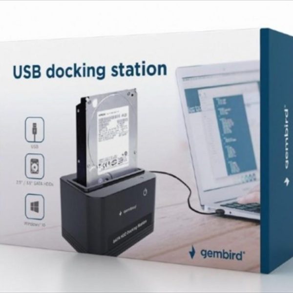 CONVERTOR SATA DOCKING STATION GEMBIRD for 2.5" and 3.5" HDD HD32-U2S-5