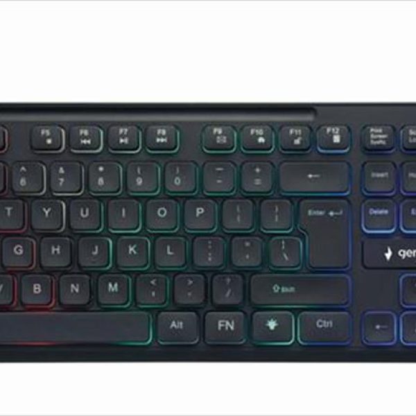 KEYBOARD WIRED USB GEMBIRD LED backlight, KB-UML-02