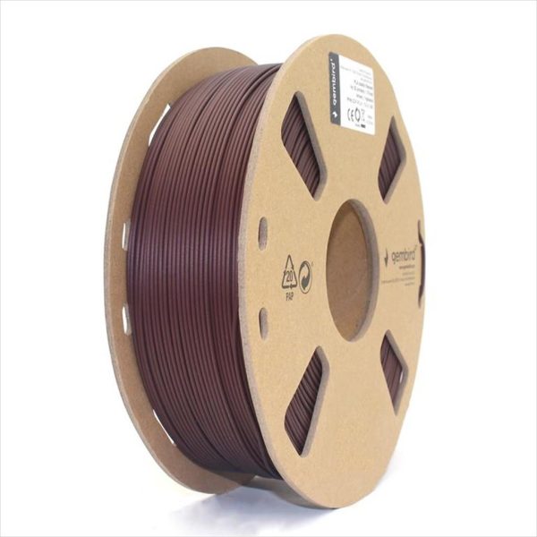 FILAMENT FOR 3D PRINTER PLA 1,75mm 1kg GEMBIRD Brown, 3DP-PLA1.75-01-BR